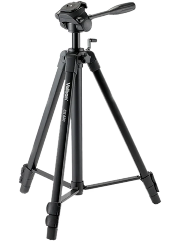 Velbon EX-630 Video Dreibein-Stativ (Höhe 168 cm) schwarz