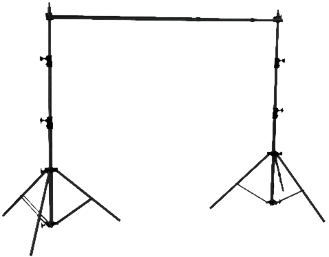Falcon Eyes Hintergrund System B-7810 240x305 (HxB) für Stoff oder Rolle