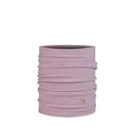 Sommer Stirnband Buff Merino Fleece Solid Lilac Sand