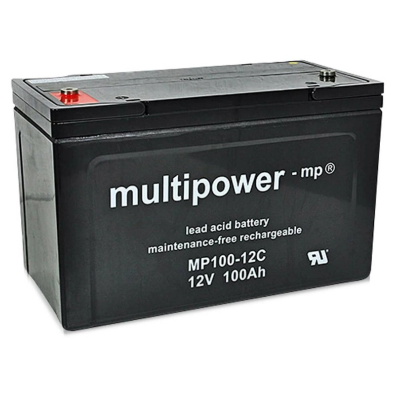multipower MP100-12C 12V 100Ah Bleiakku Zyklentyp