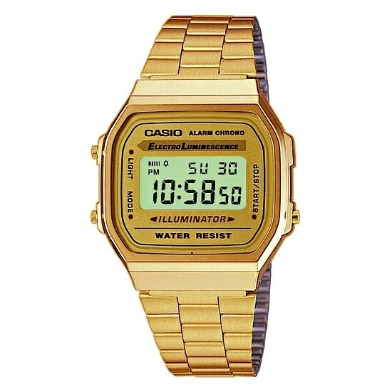 Casio Uhren Vintage Collection A168WG-9EF