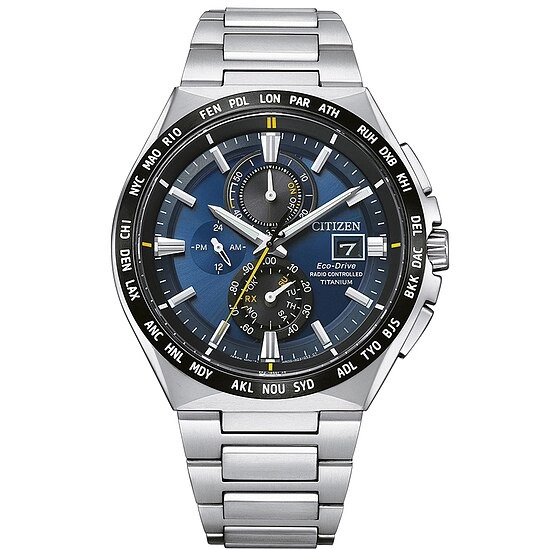 Citizen Eco Drive Funkuhr Chronograph AT8234-85L