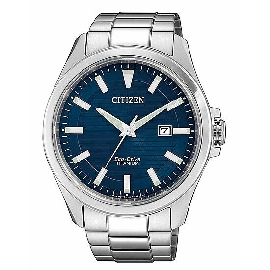 Herrenuhr von Citizen Eco Drive Super Titanium BM7470-84L