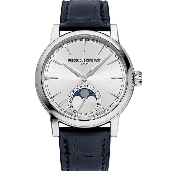 Herrenautomatik Manufacture Classic Moonphase Date Frederique Constant FC-735S3H6