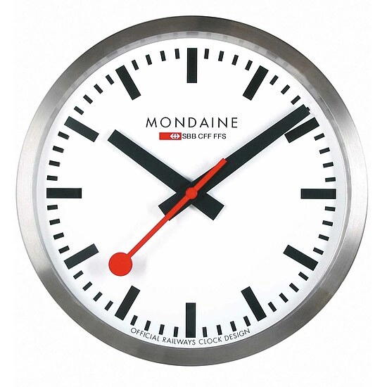 Mondaine Wall Clock 250 mm Art. MSE.25S10