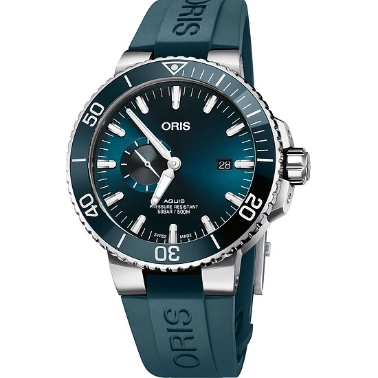 Oris  Aquis Small Second Date Diving Uhr 0174377334155-0742469EB