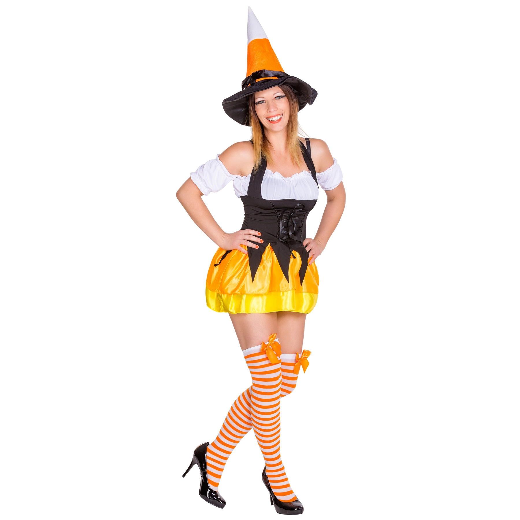 Frauenkostüm Halloween Lady - XL
