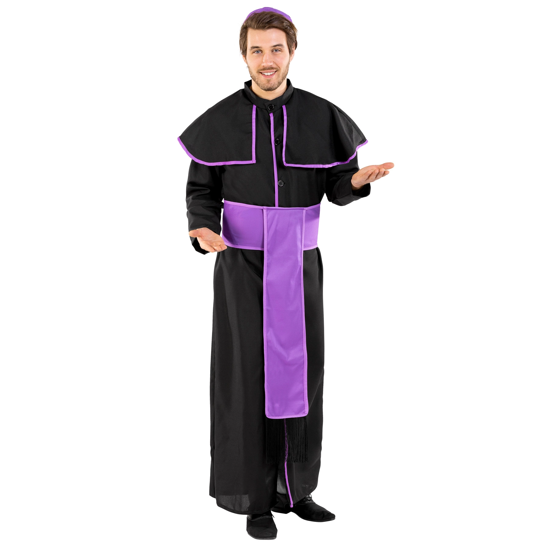 Herrenkostüm Priester Benedikt - L