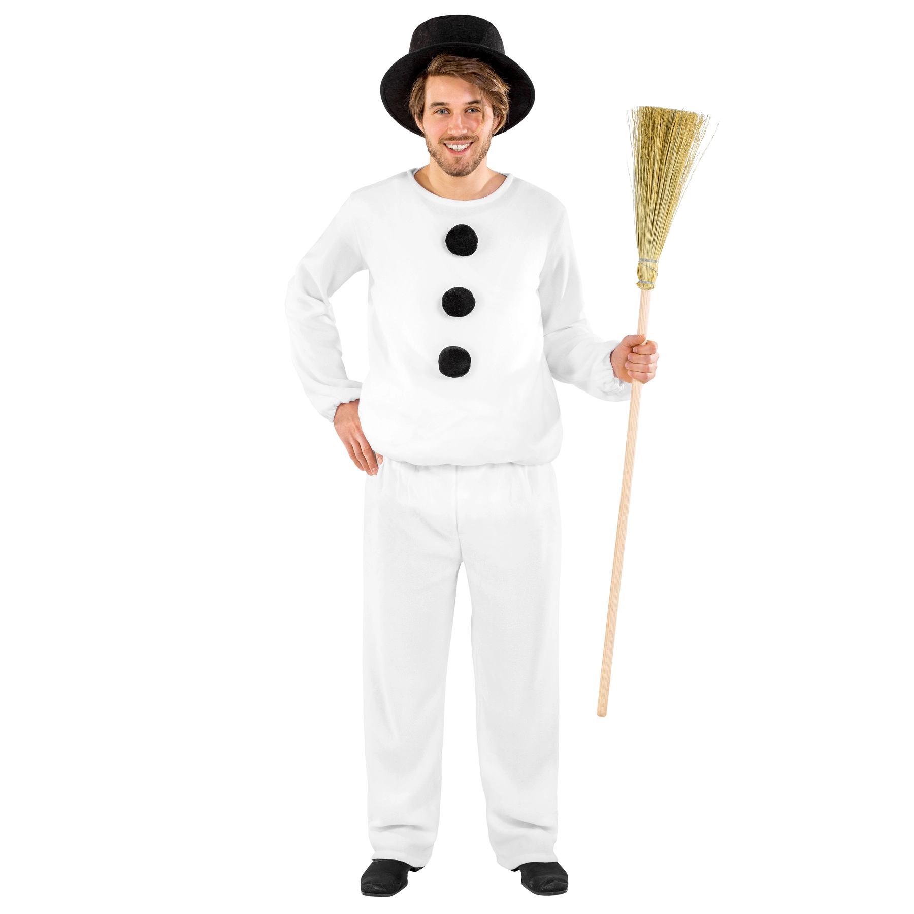 Herrenkostüm Schneemann - M