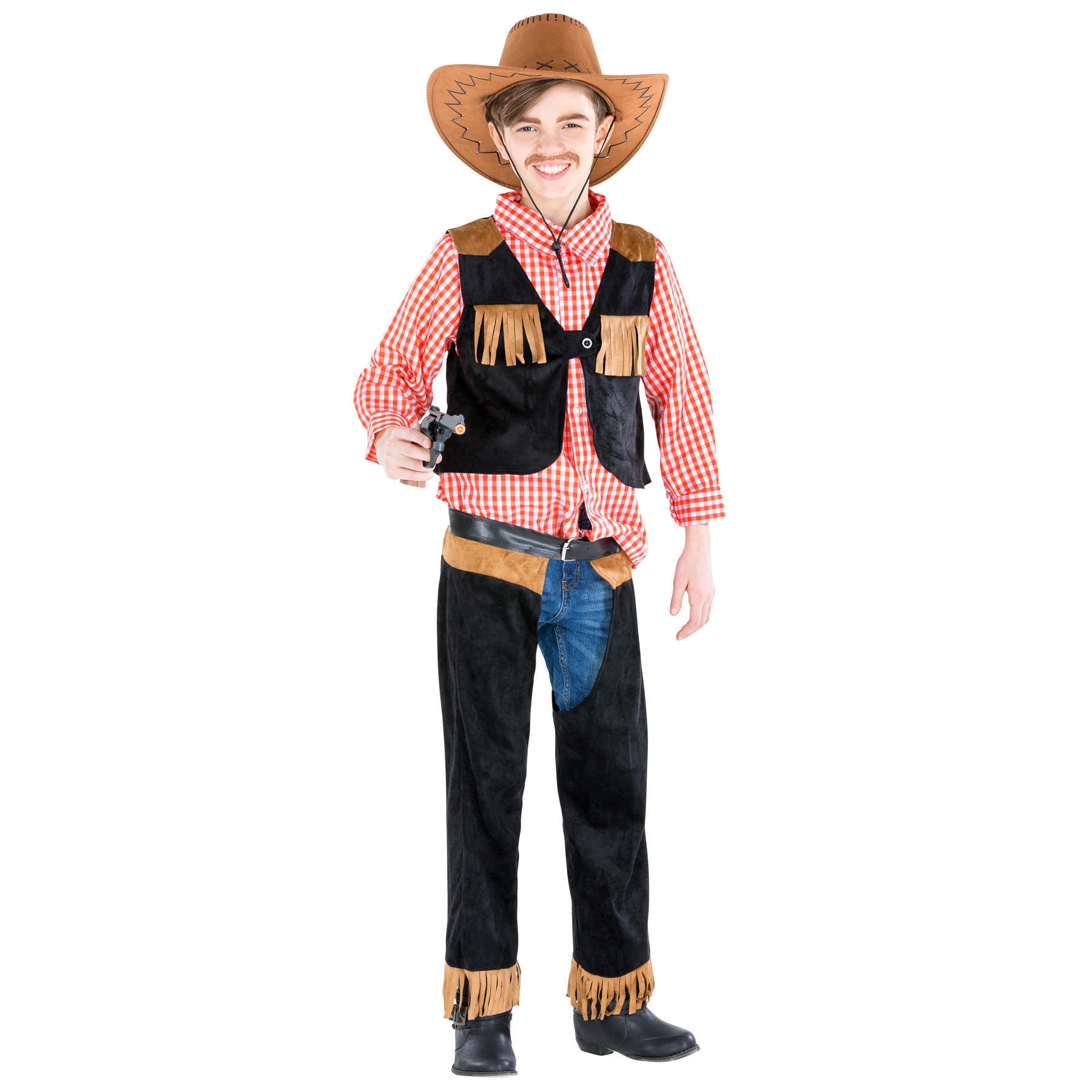 Jungenkostüm Cowboy Jimmy - 128 (8-10 Jahre)