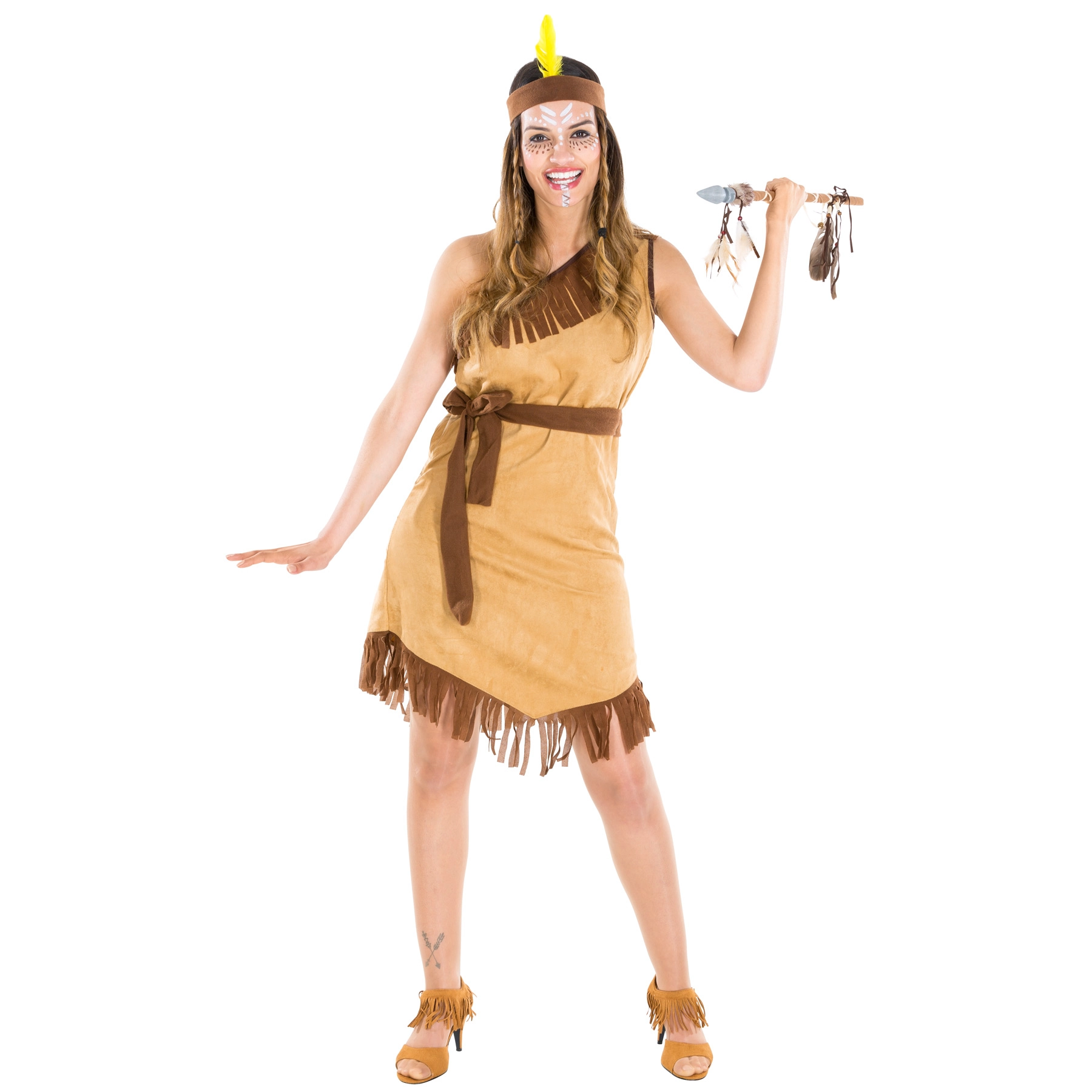Frauenkostüm Indianerin Hope - XL