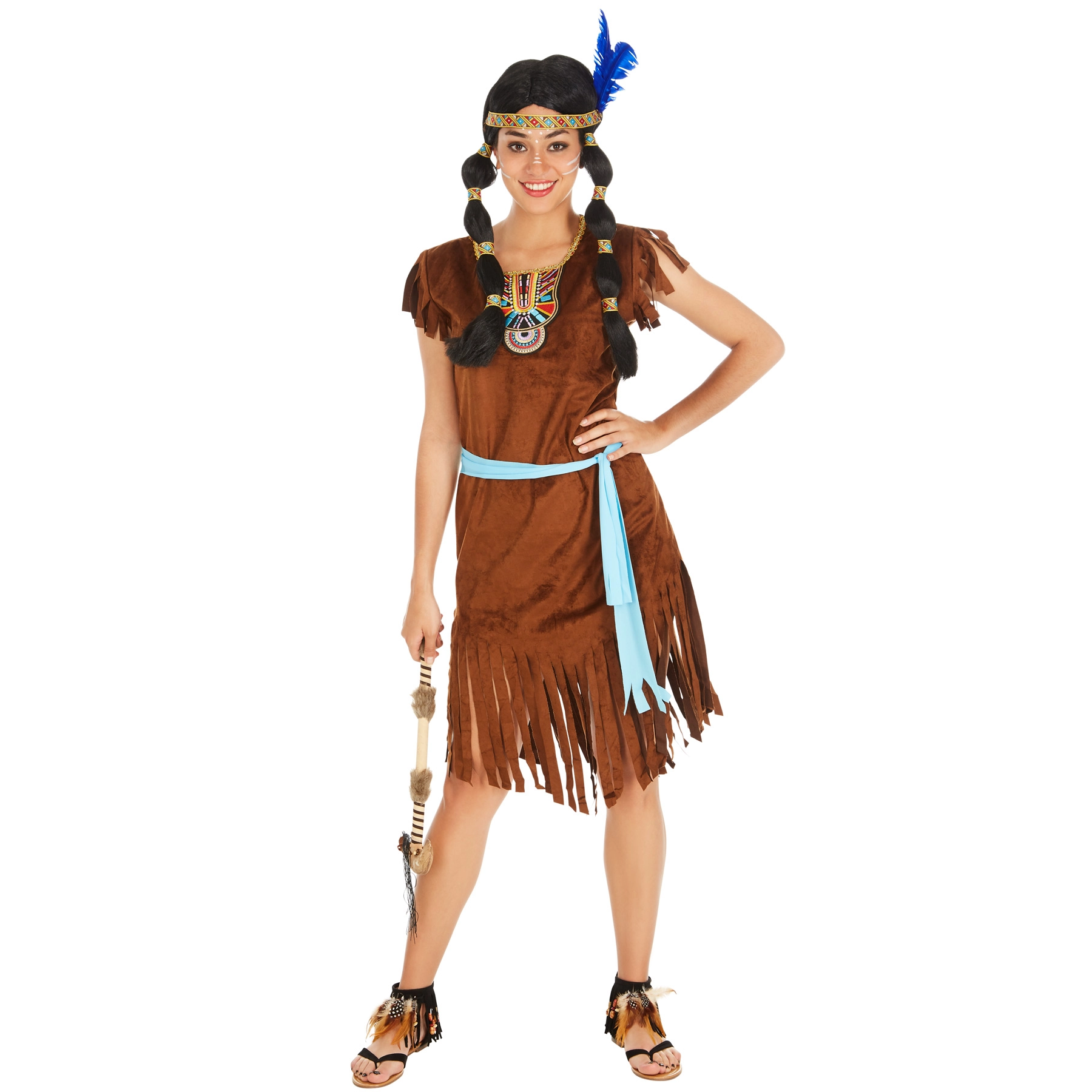 Frauenkostüm Indianerin Phoenix - XL