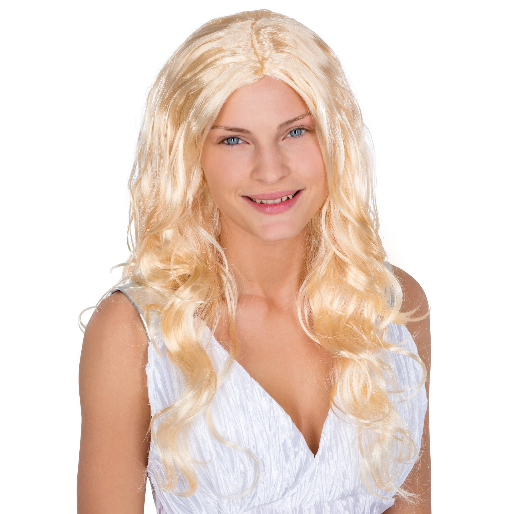 Perücke Engel Blond - gelb