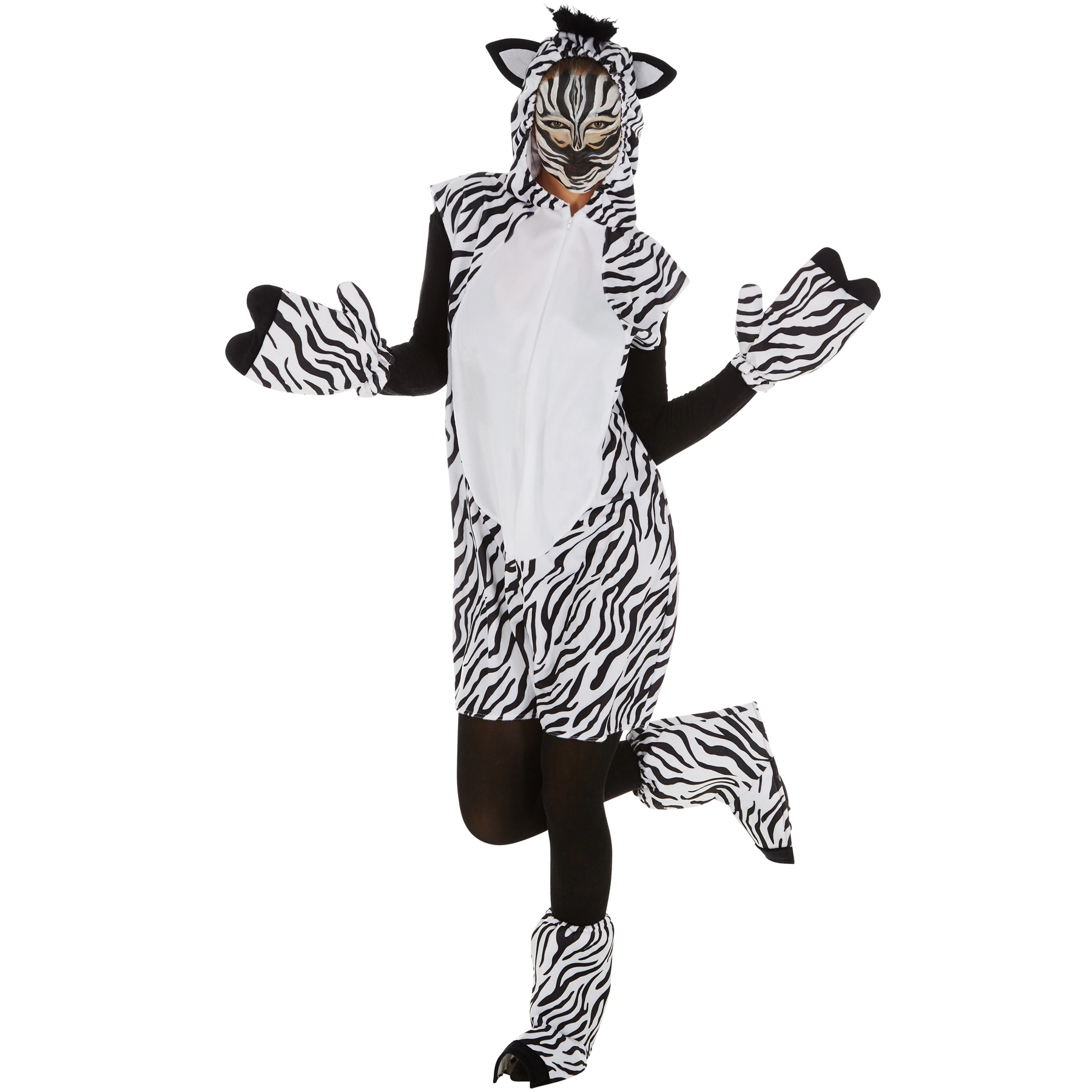 Kostüm Zebra - XL