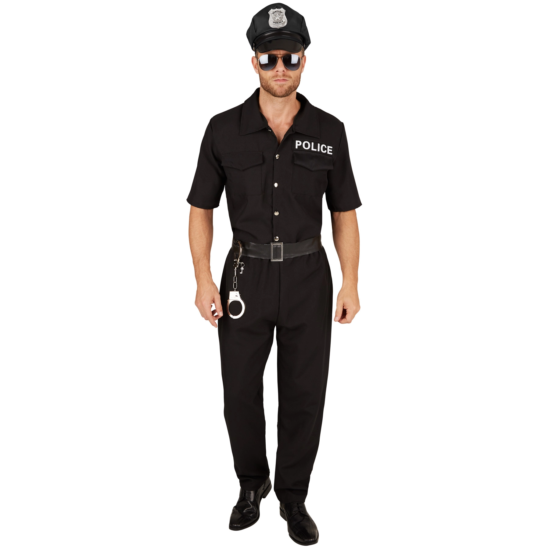 Herrenkostüm Polizist - XXL