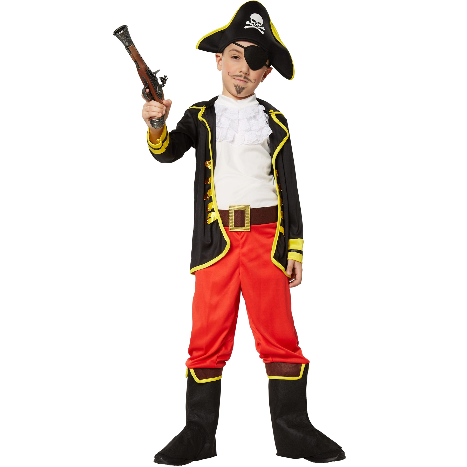 Jungenkostüm Piratenprinz - 128 (7-8 Jahre)