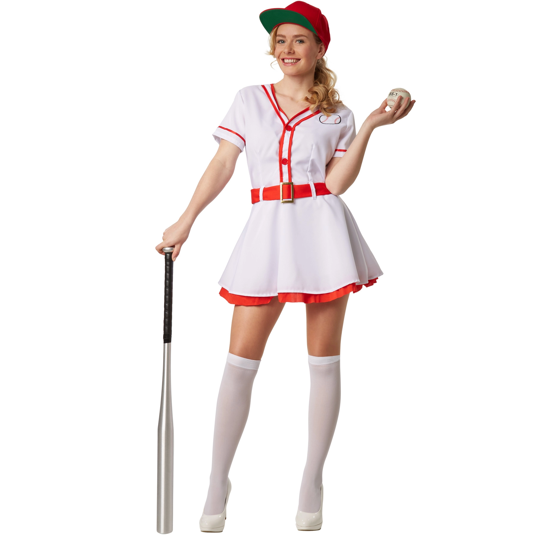 Frauenkostüm Baseball - M