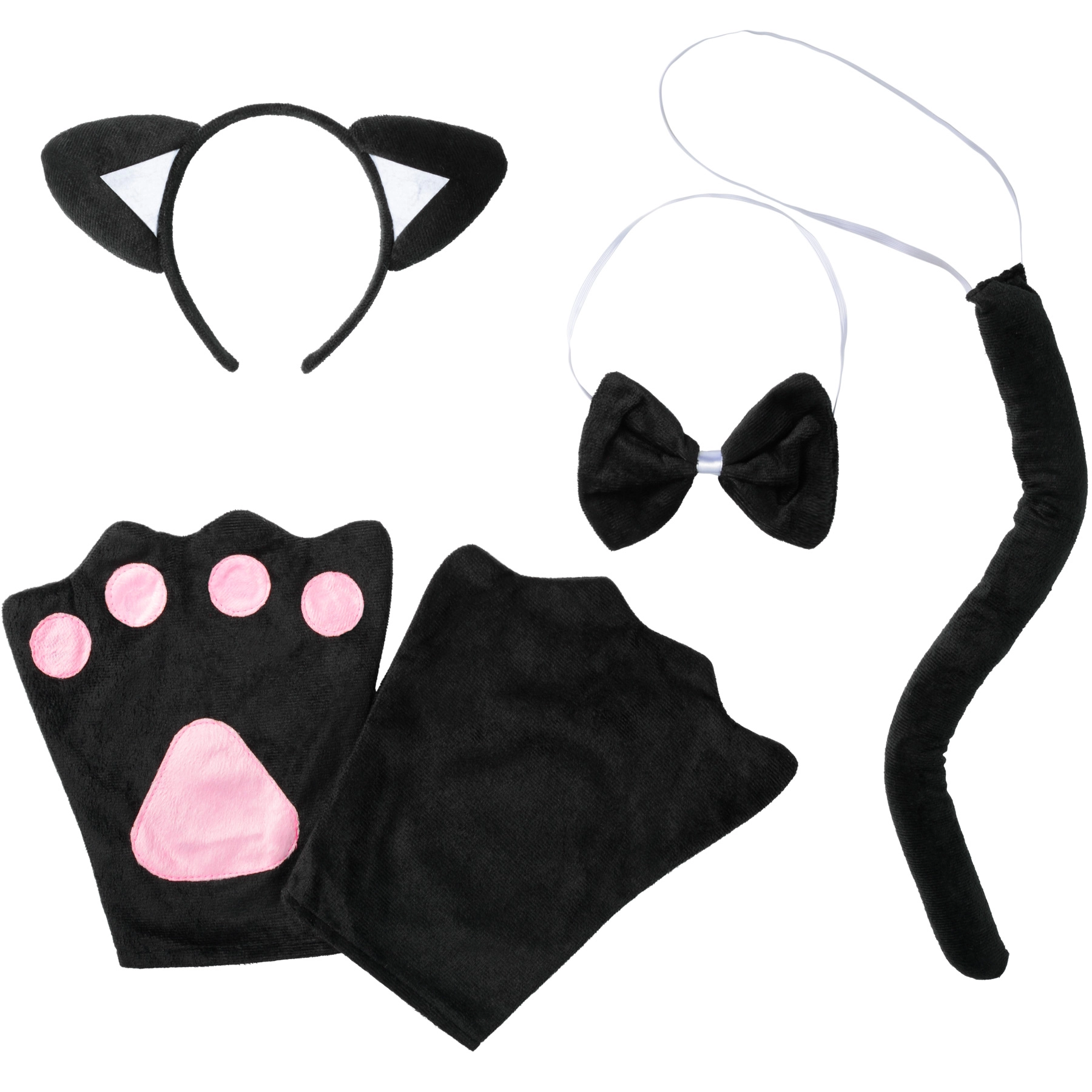 Accessoires-Set Katze - Erwachsene