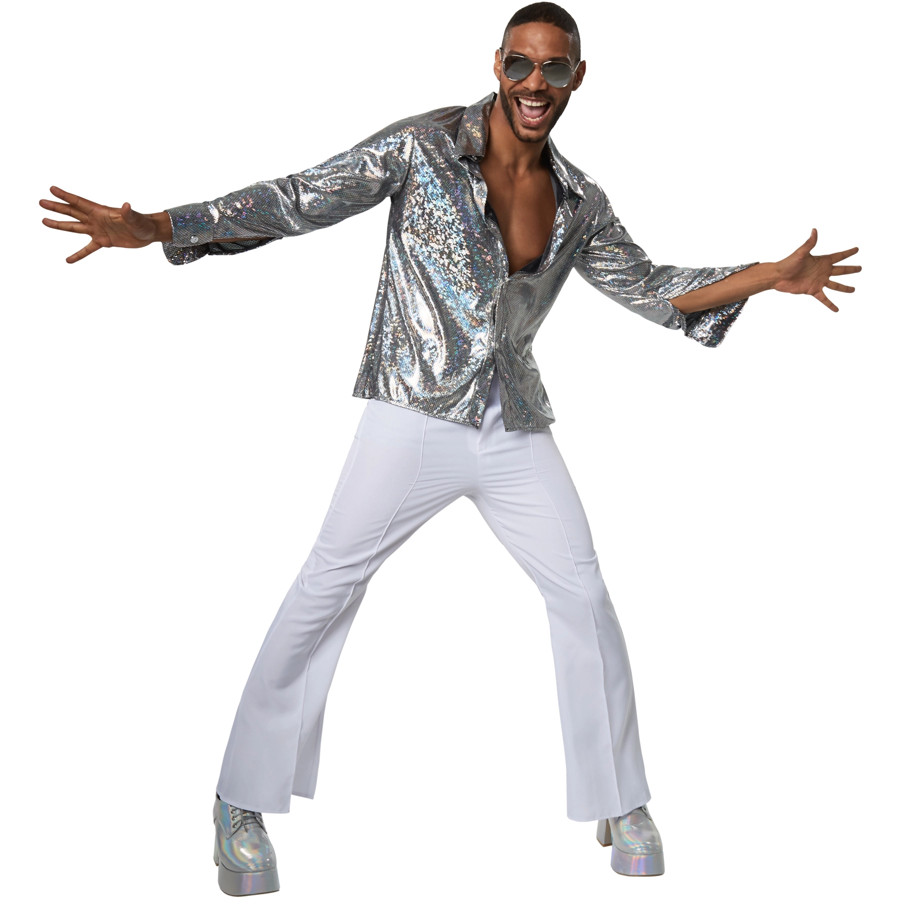 Herrenkostüm Disco Boy - S