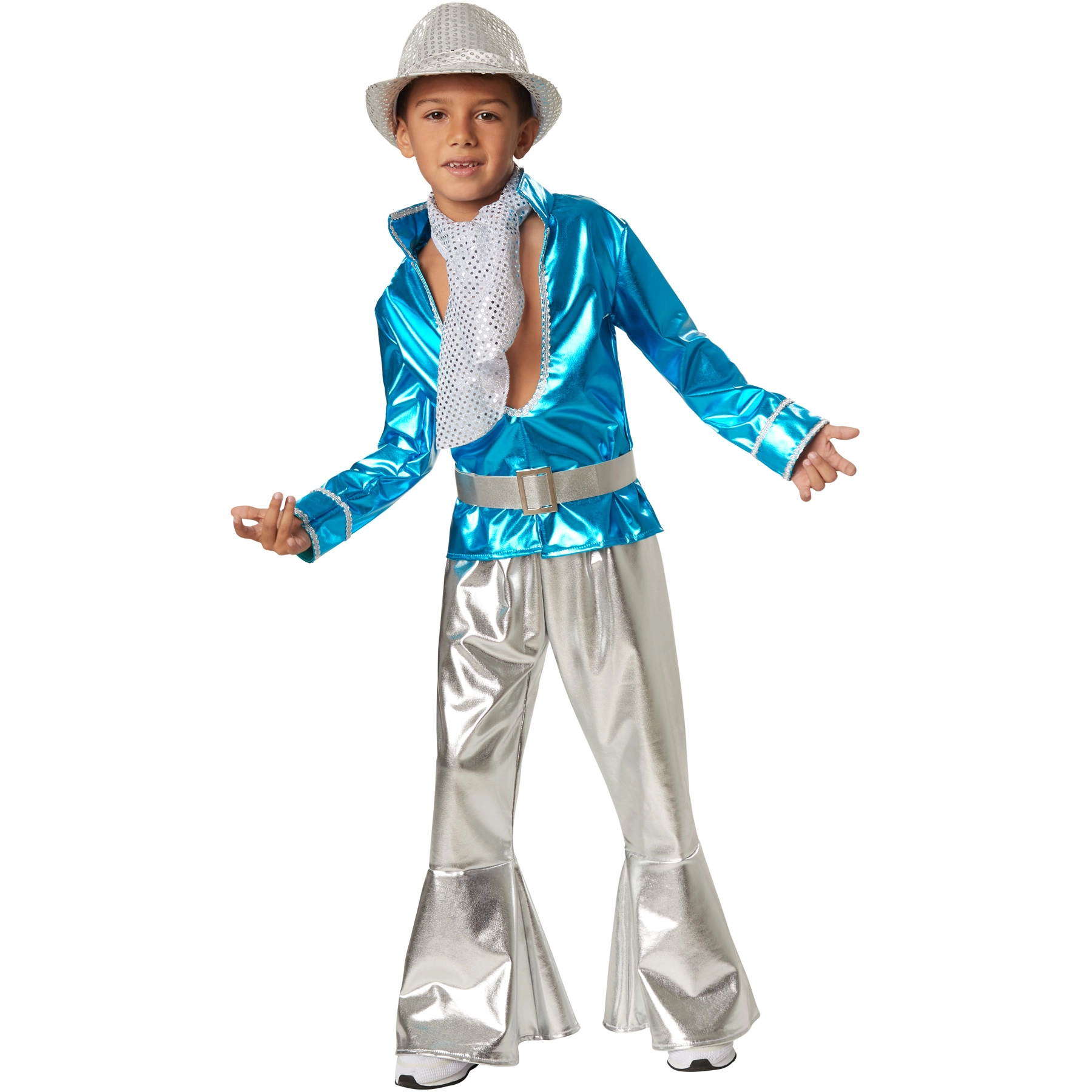 Jungenkostüm Disco Boy - 140 (9-10 Jahre)