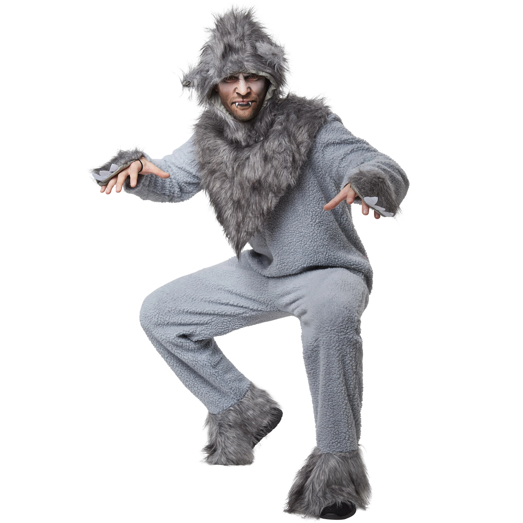 Unisexkostüm Wilder Wolf - XL