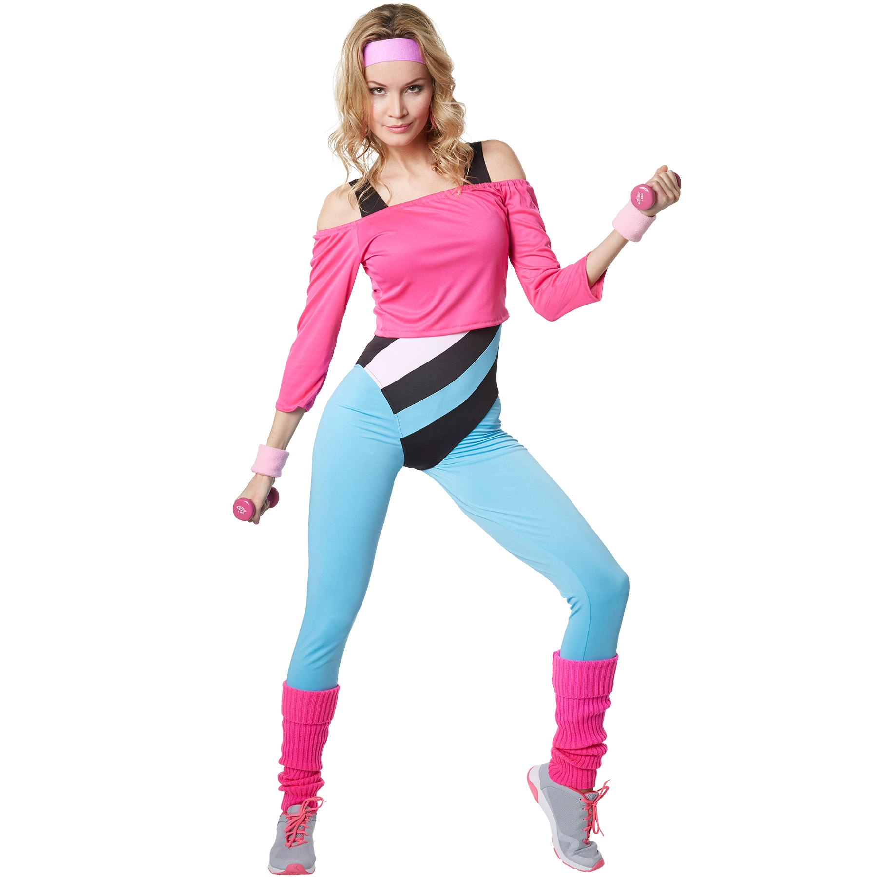 Frauenkostüm Aerobic-Star - XL