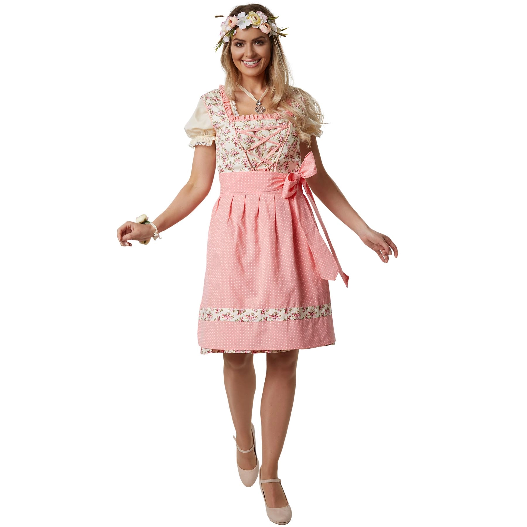 Frauenkostüm Mini-Dirndl Herrenchiemsee Modell 1 - L