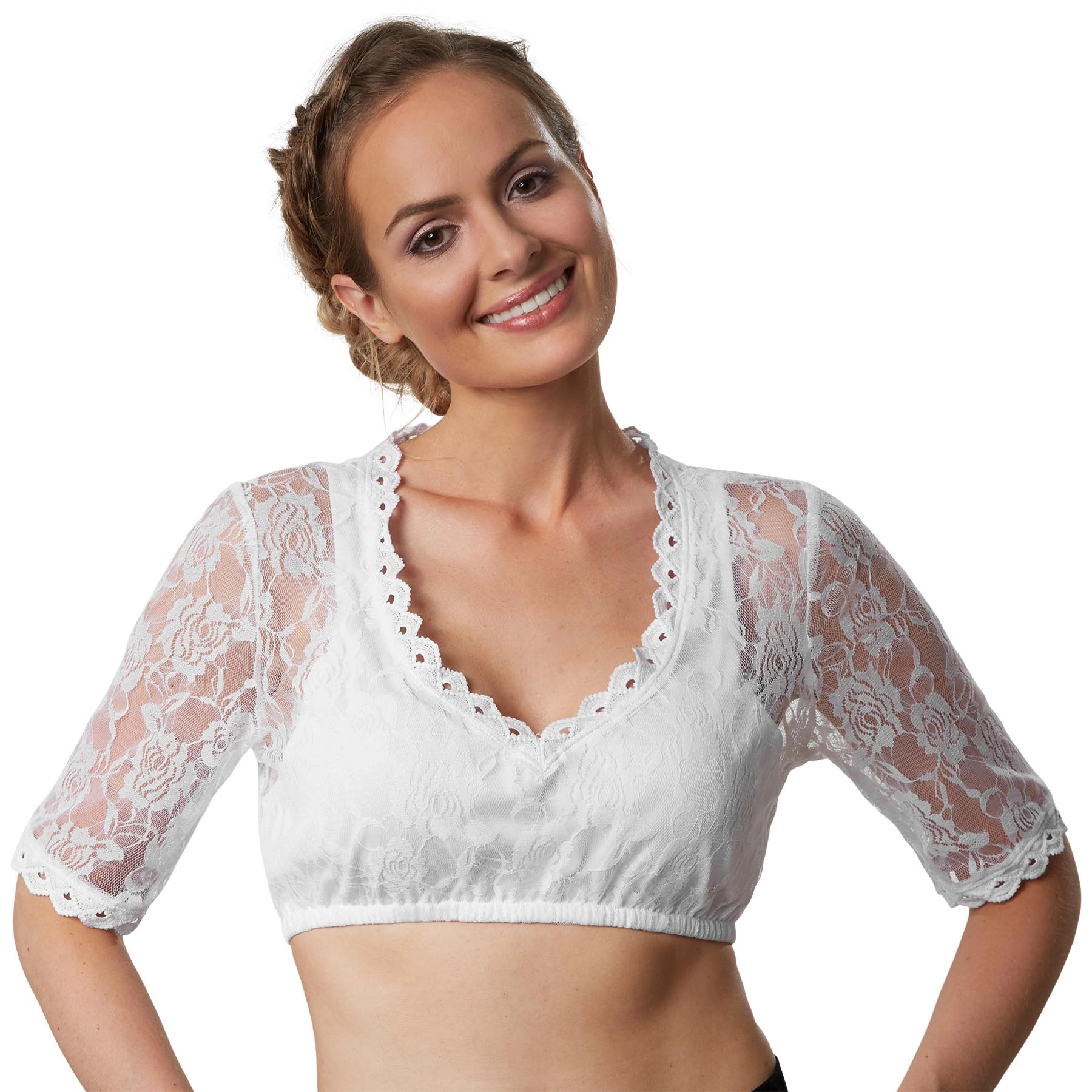 Dirndlbluse Heidi - M