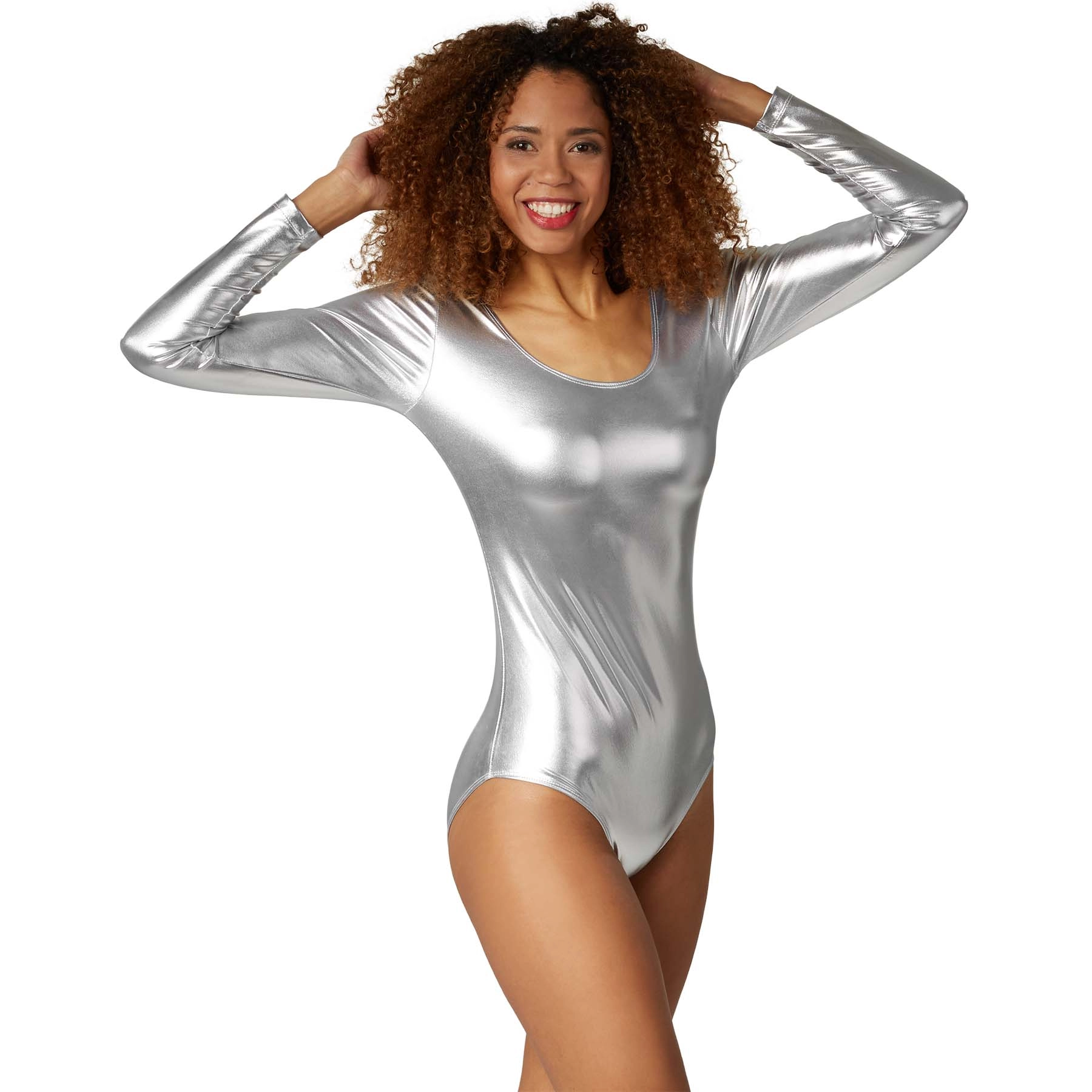 Metallic-Body - silber, L