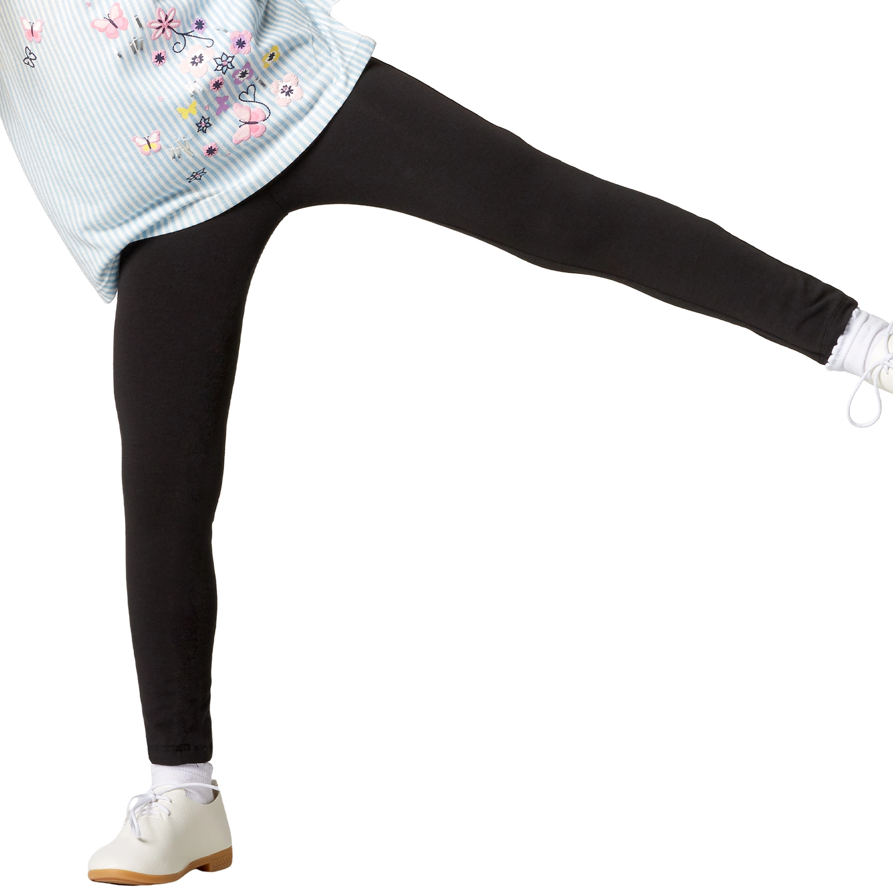 Leggings Kinder - schwarz, 152 (12-14 Jahre)