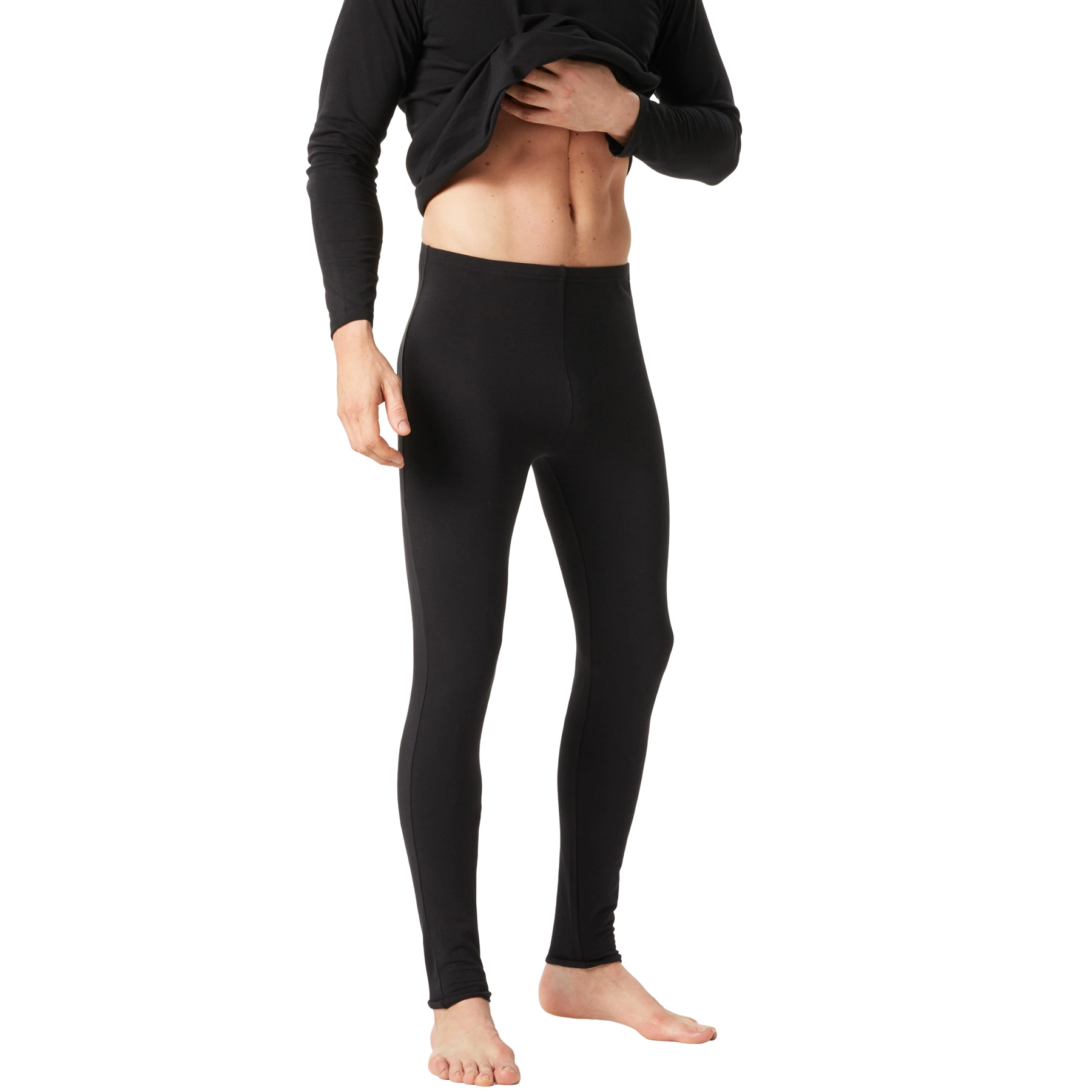 Leggings Männer - schwarz, M