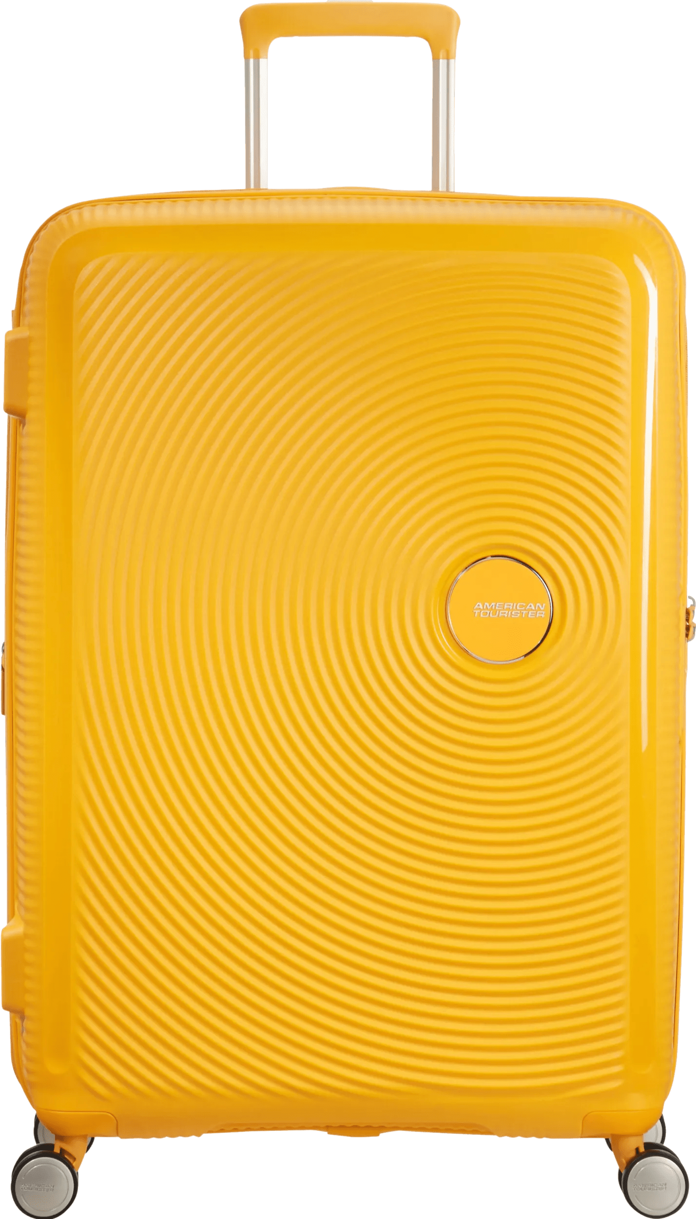 American Tourister Soundbox 4-Rollen-Trolley 77 cm - golden yellow