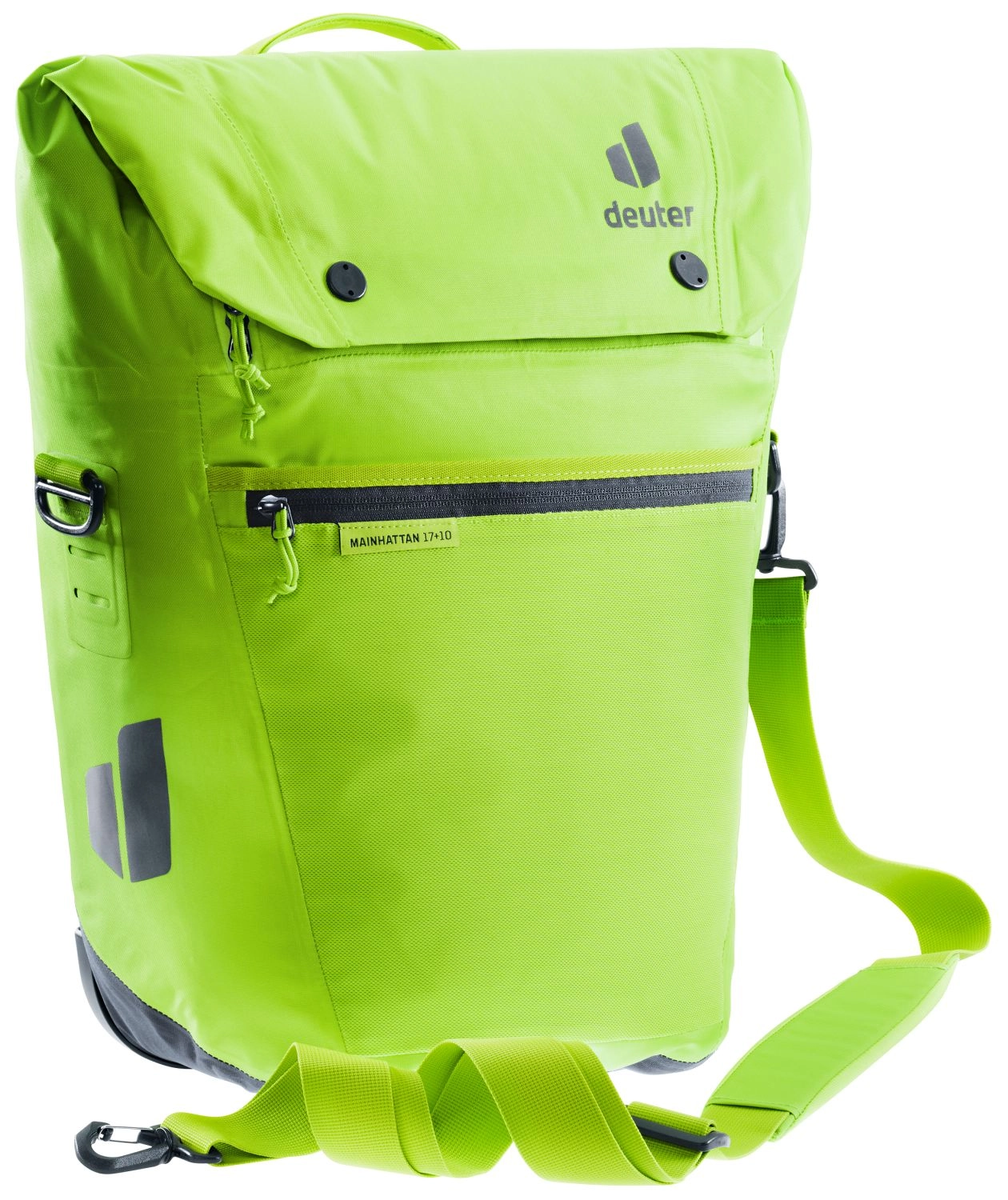 Deuter Bike Mainhattan 17+10 Fahrradtasche 45 cm - citrus-graphite