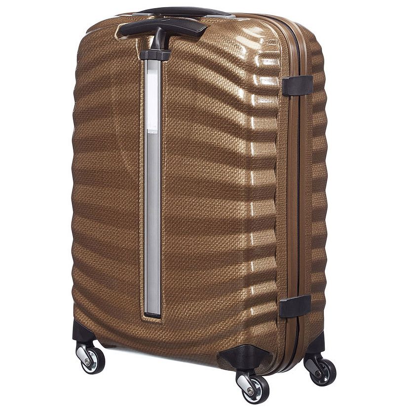 Samsonite Lite-Shock 4-Rollen-Kabinentrolley 55 cm - sand