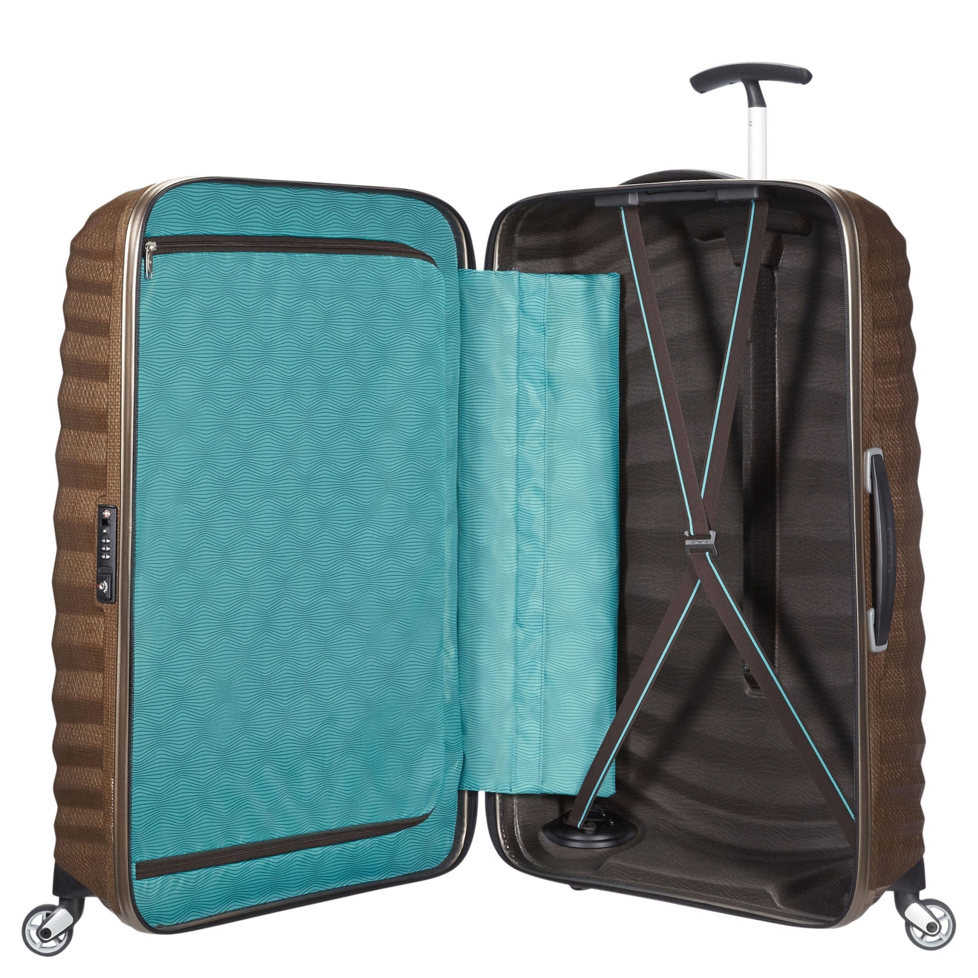 Samsonite Lite-Shock 4-Rollen-Trolley 75 cm - sand