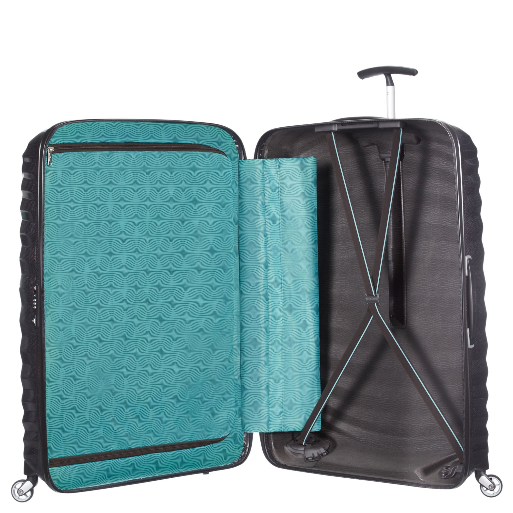 Samsonite Lite-Shock 4-Rollen-Trolley 81 cm - black