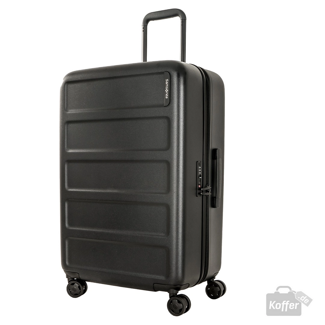 Samsonite Quadrix Spinner 4-Rollen Trolley 68 cm - Black