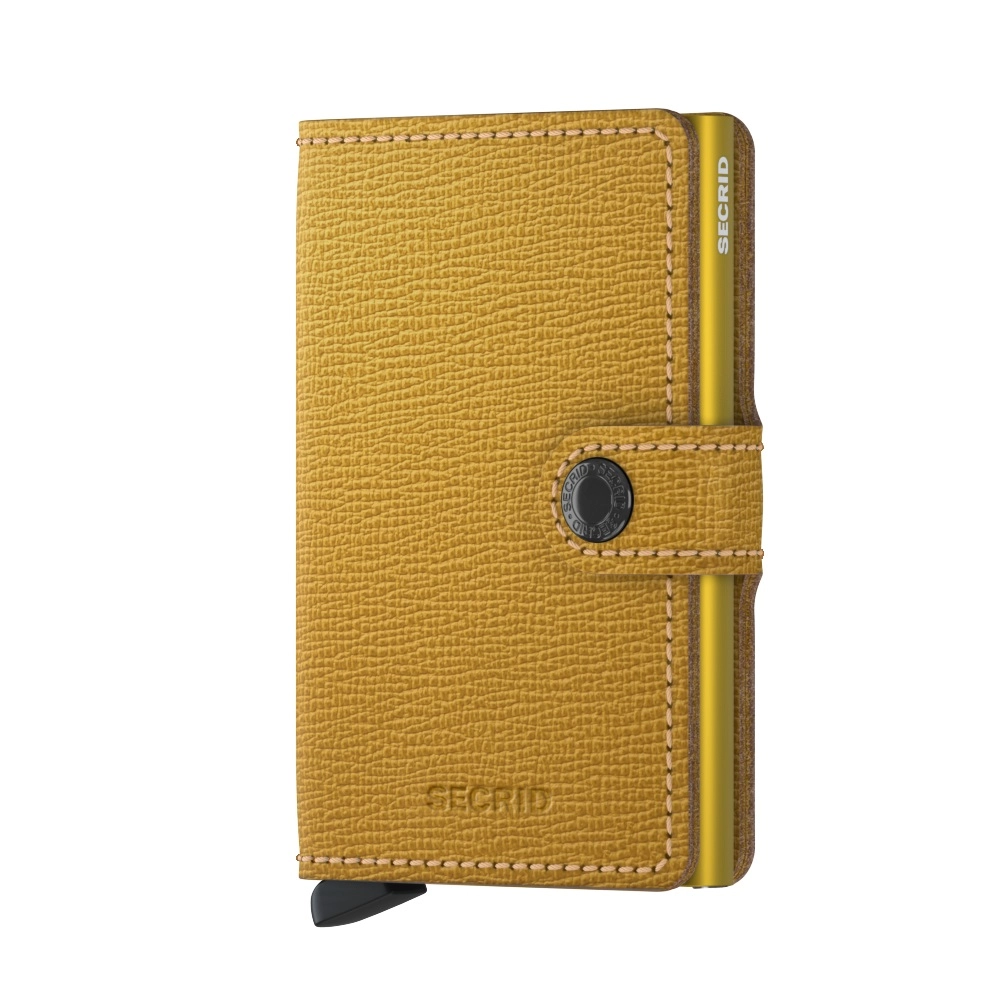 Secrid Wallets Miniwallet Crisple 10 cm - ochre