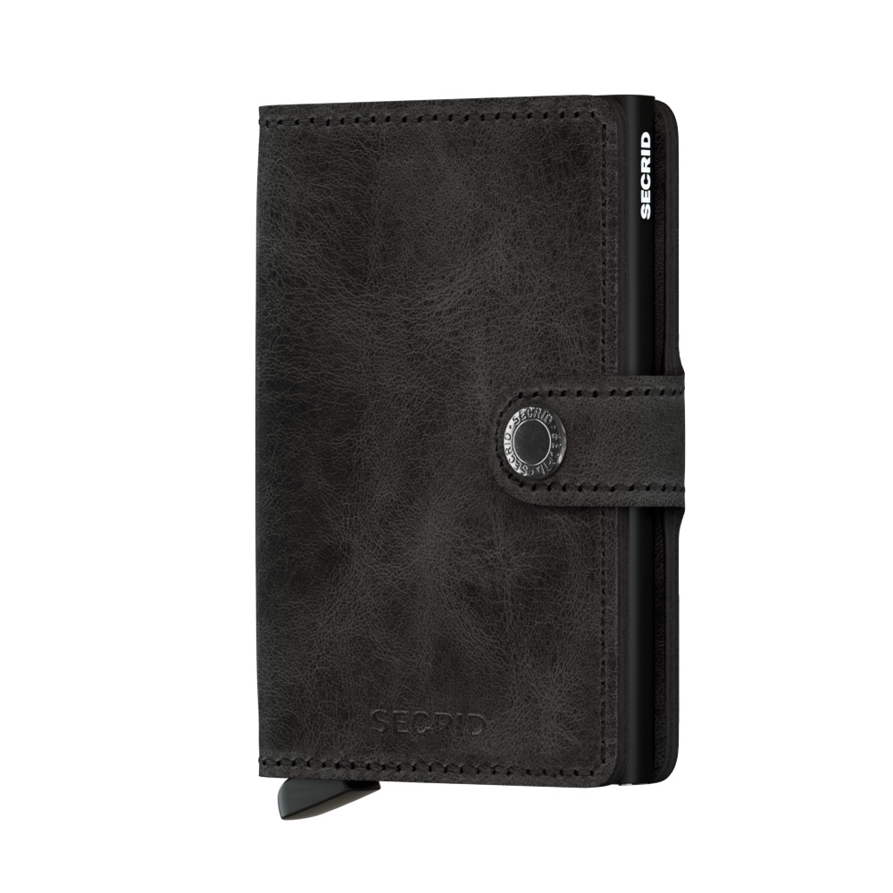 Secrid Wallets Miniwallet Vintage 10 cm - black