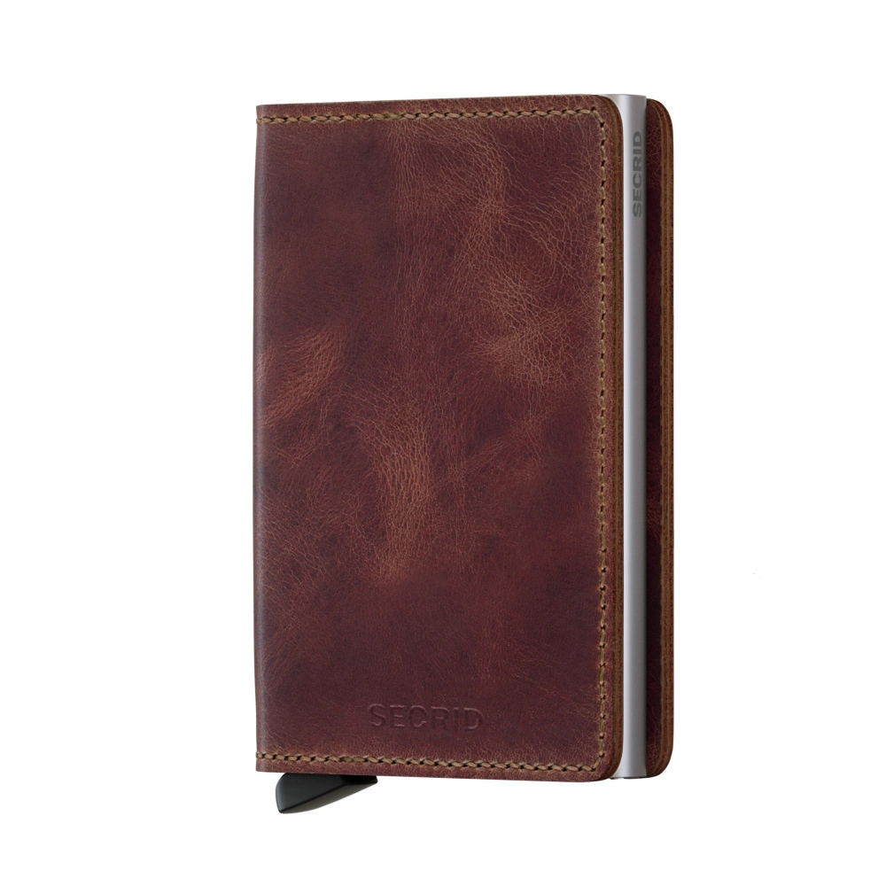 Secrid Wallets Slimwallet Vintage 10 cm - brown