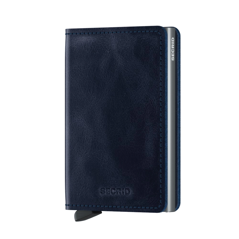 Secrid Wallets Slimwallet Vintage 10 cm - blue