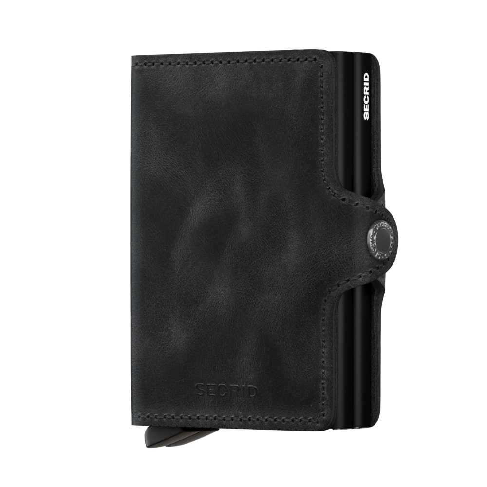 Secrid Wallets Twinwallet Vintage 10 cm - black