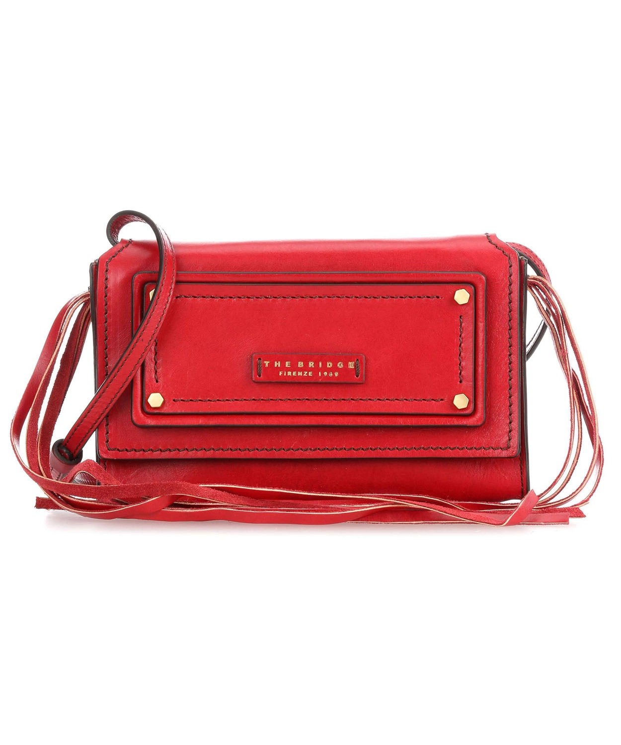 The Bridge Consuma Handtasche 21 cm - rosso ciliegia