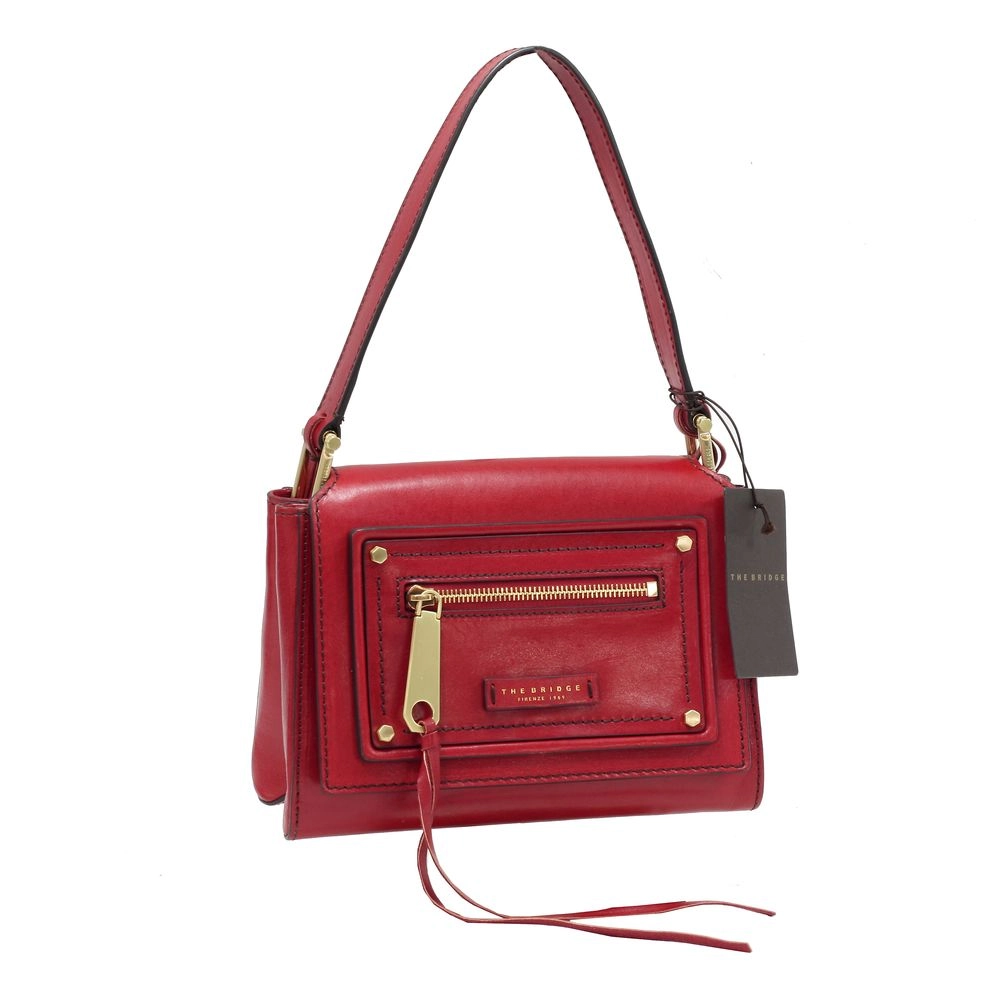 The Bridge Consuma Handtasche 23 cm - rosso ciliegia