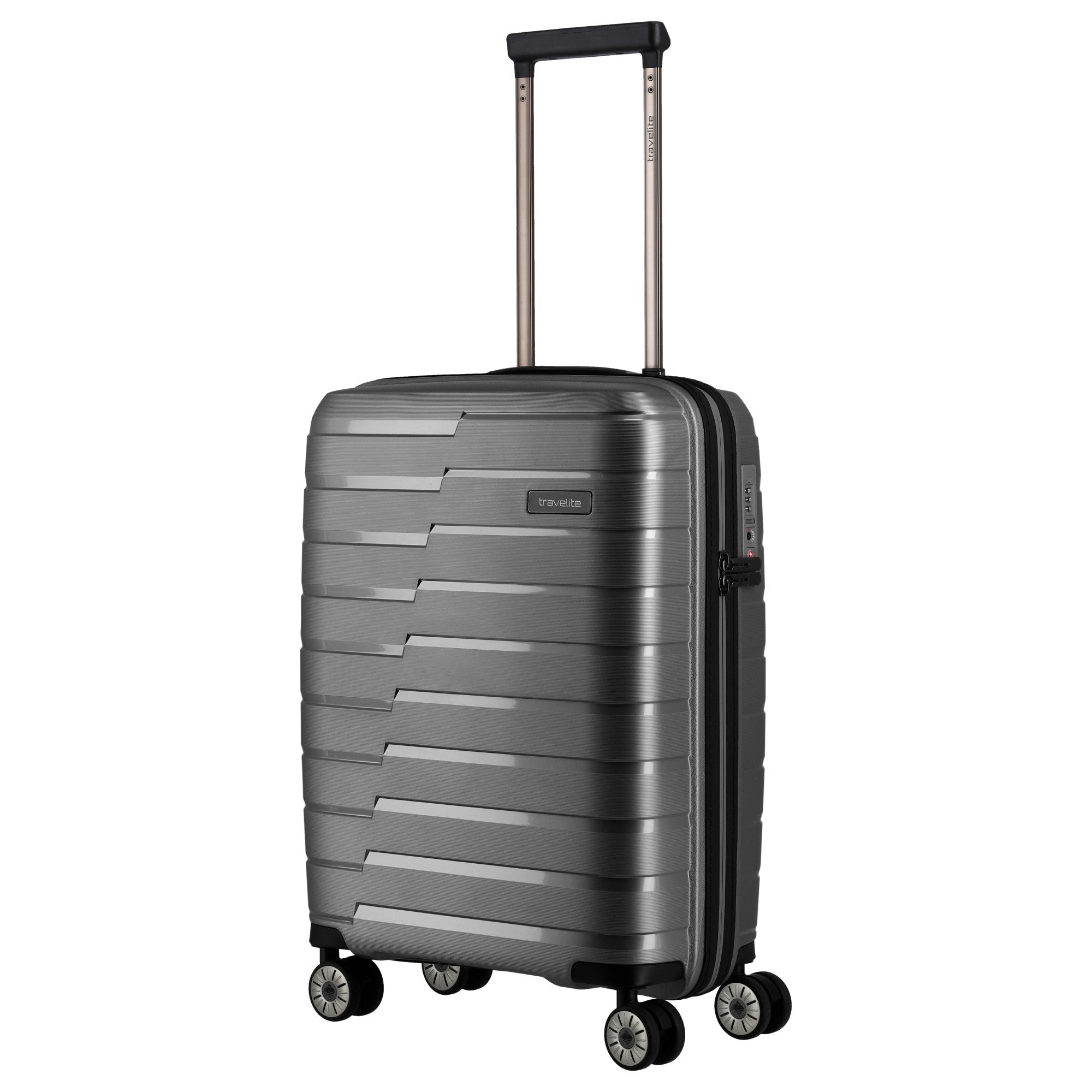 Travelite Air Base 4-Rollen Kabinentrolley 55 cm - anthrazit