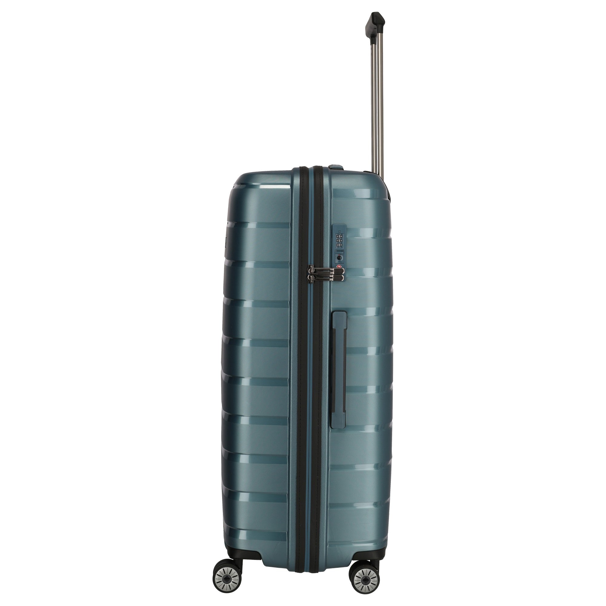 Travelite Air Base 4-Rollen Trolley 77 cm - eisblau