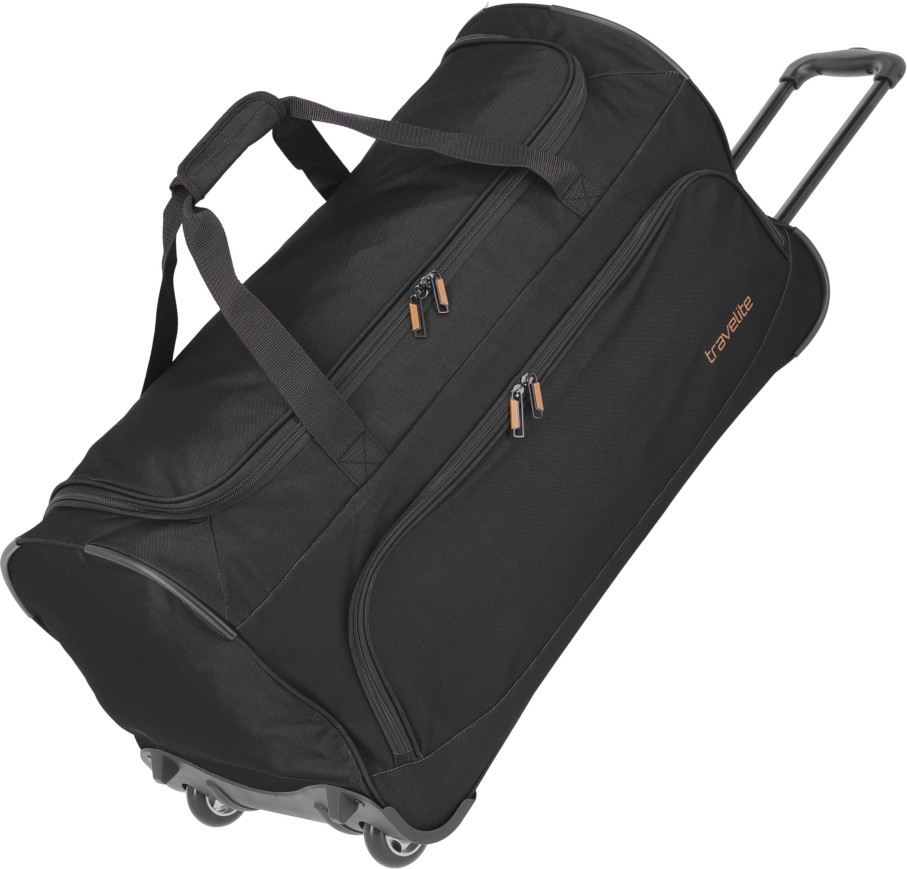 Travelite Basics Rollreisetasche 71 cm - schwarz
