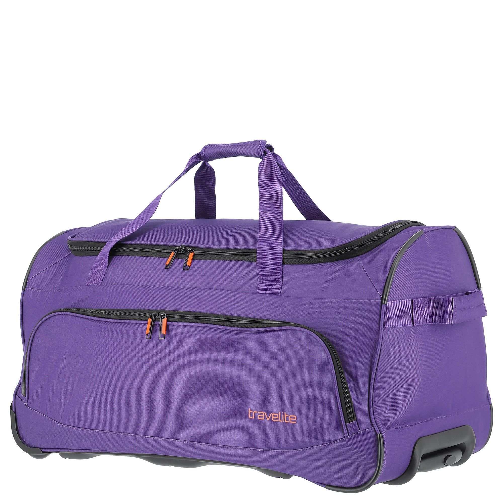 Travelite Basics Rollreisetasche 71 cm - lila