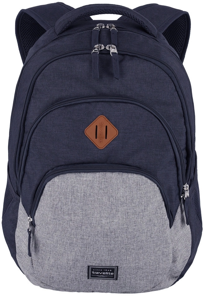 Travelite Basics Rucksack Melagne 45 cm - marine-grau