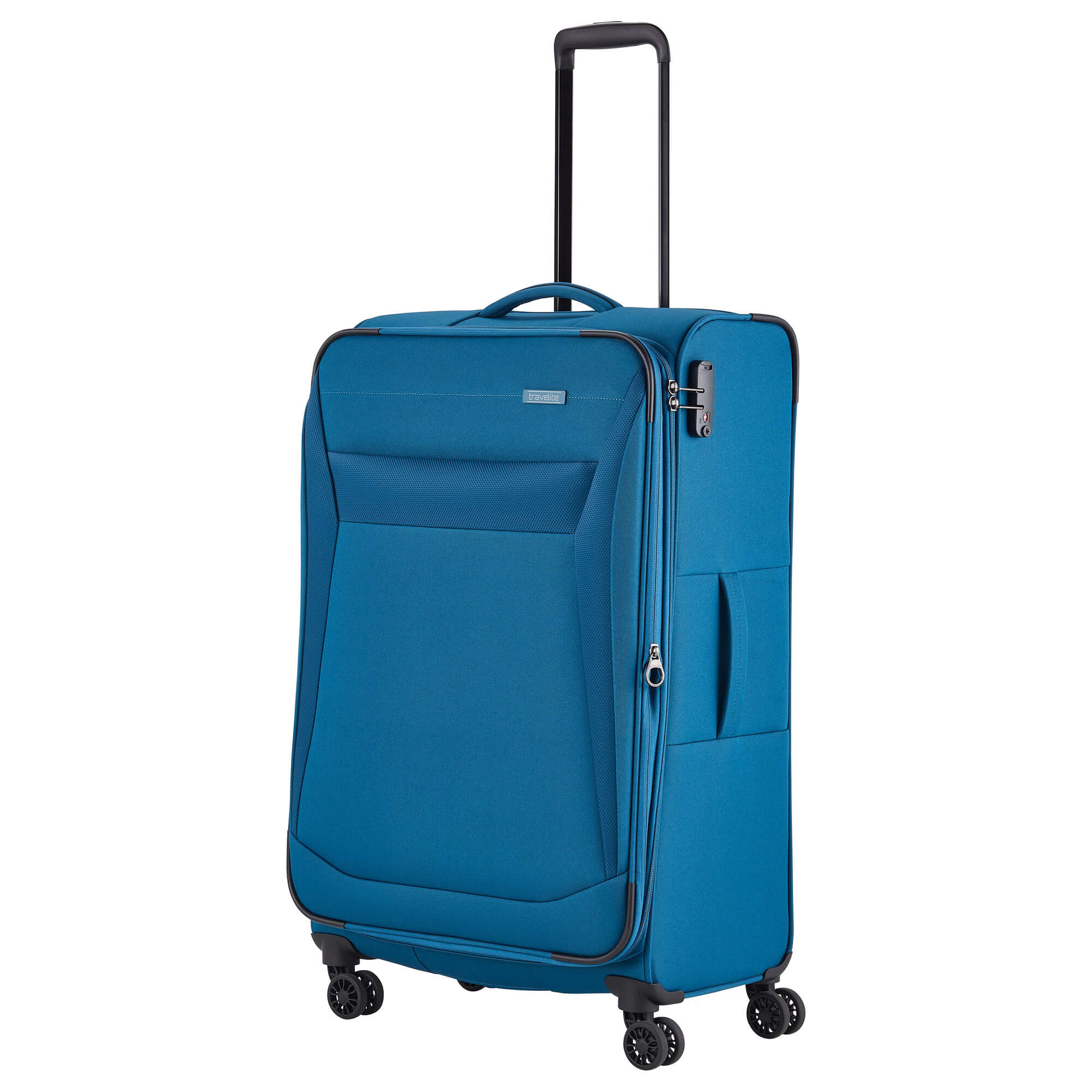 Travelite Chios 4-Rollen Trolley L 78 cm - Petrol